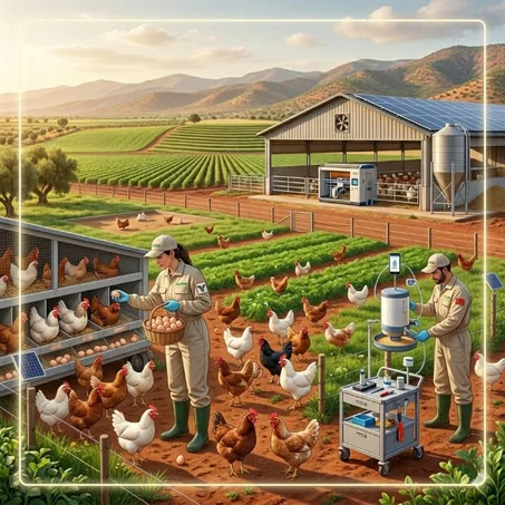 دورة تكوينية في تربية الدواجن