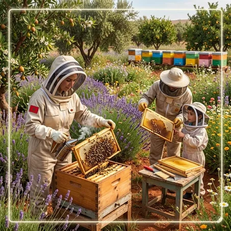 دورة تكوينية في تربية النحل