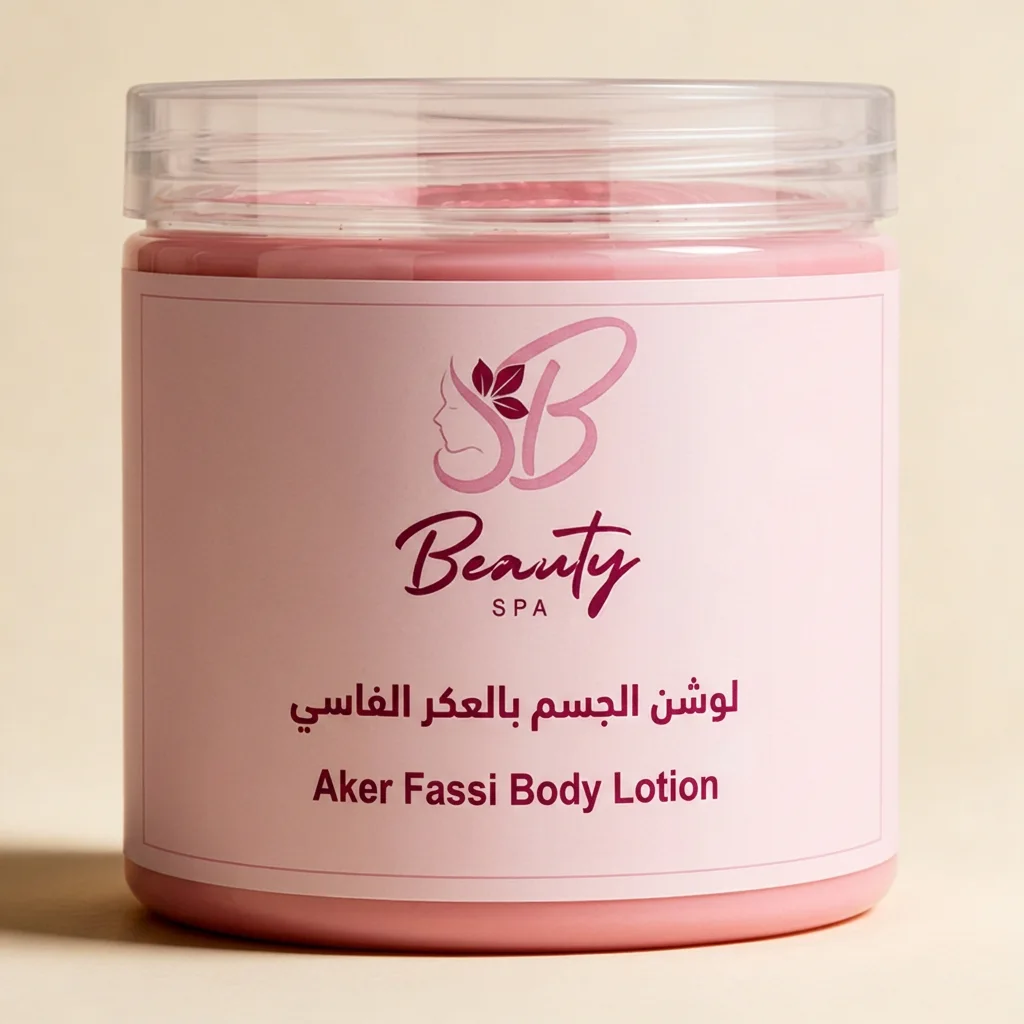 لوشن مرطب للجسم بـ العكر الفاسي