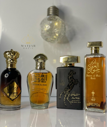 باك 4 عطور اماراتية أصلية + محفظة مجانا غير بـ 149 درهم