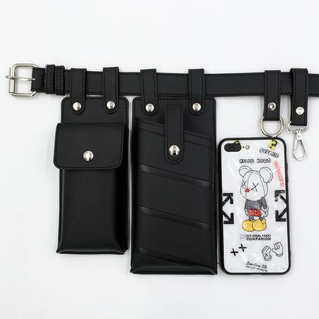 حقيبة كتف جلدية فاخرة للنساء