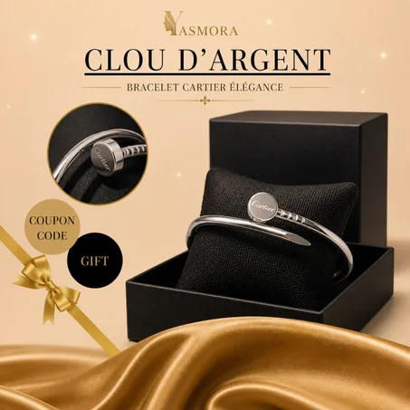 Clou d’Argent – Bracelet Cartier Élégance