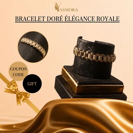 Bracelet Doré Élégance Royale