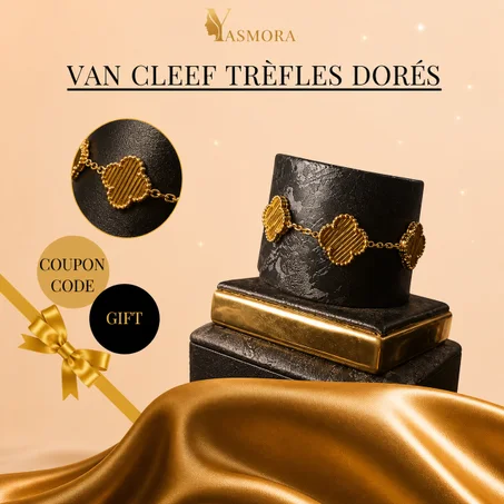 Bracelet Van Cleef Trèfles Dorés