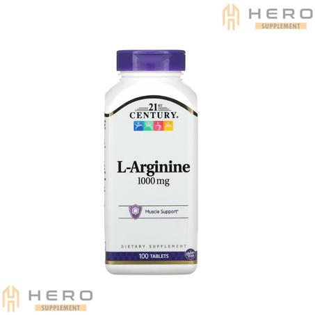 L-Arginine, 1,000 mg, 100 Tablets