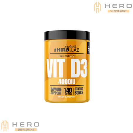 Vitamin D3 4000 IU, 140 Softgels