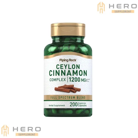 Ceylon Cinnamon Complex, 1200 mg , 200 Vegetarian Capsules