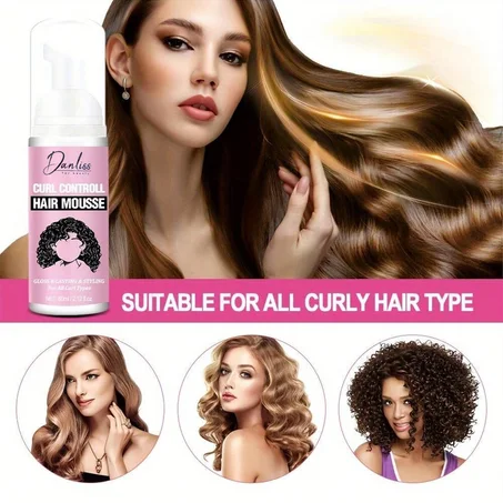 Curl Control Hair Mousse