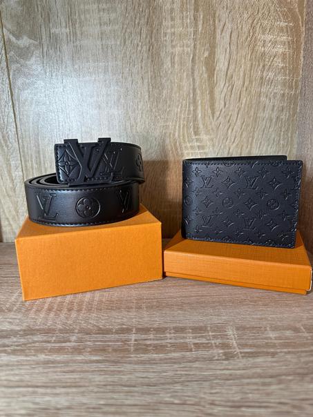 PACK HOMMES Louis Vuitton Belt+wallet