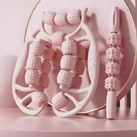 🌿 Rouleau de Massage Corporel Multifonction – Relaxation & Bien-être (2 niveau)