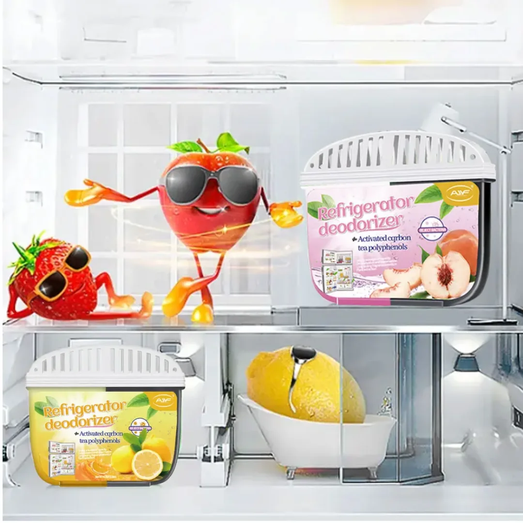 Absorbeur d’odeurs pour réfrigérateur ( pack de 2 )