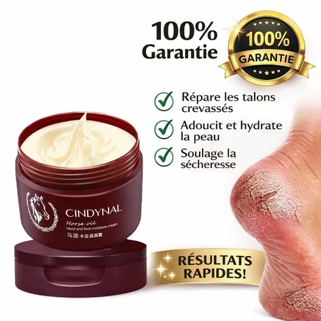 🌿 Crème Réparatrice Pieds & Mains à l’Huile de Cheval – CindyNal / OEM-ODM CI