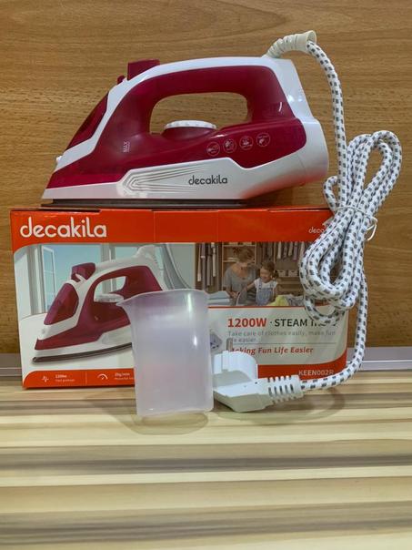 Fer à repasser vapeur Decakila – 1200W