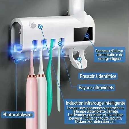 STERILISATEUR ET DISTRIBUTEUR DE PATE