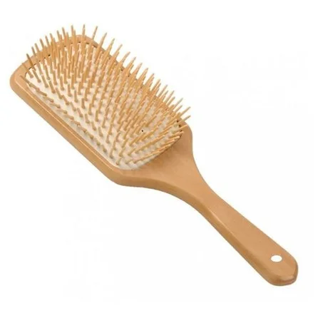 Brosse cheveux Pneumatique Bois - Coiffage Facile