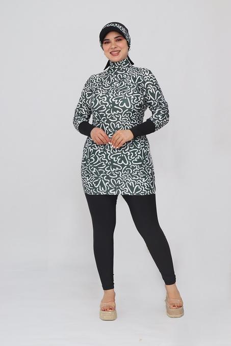 Maillot de bain - vert militaire