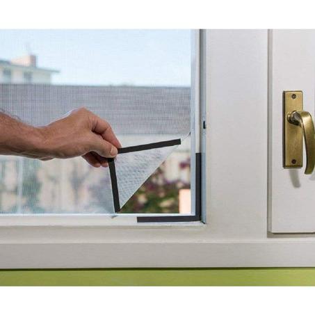 Moustiquaire aimantée - pour fenêtres- 180 x 150cm