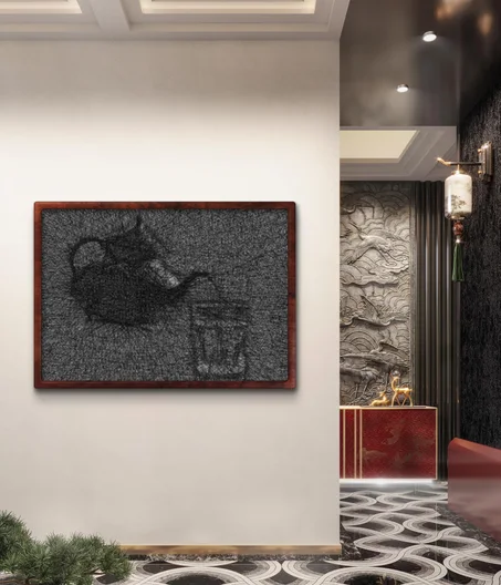 Cliquez sur l'image pour plus de détails...String Art of Moroccan Tea