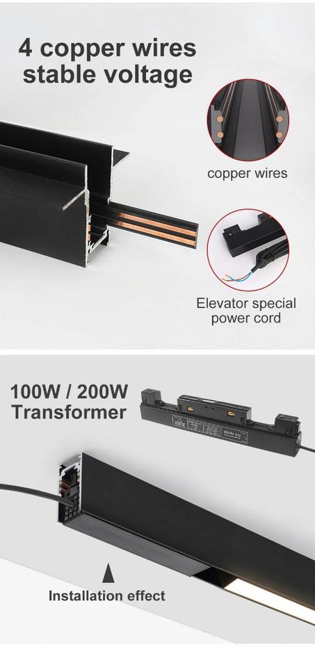 Transformateur 100W pour rail magnetique 48V