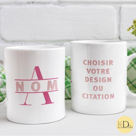 Mug Personalisé avec votre prénom- 11oz Coffee Mug