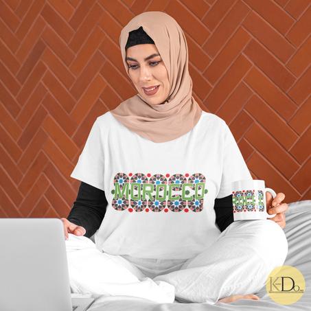 MOROCCO T-shirt 100% Cotton