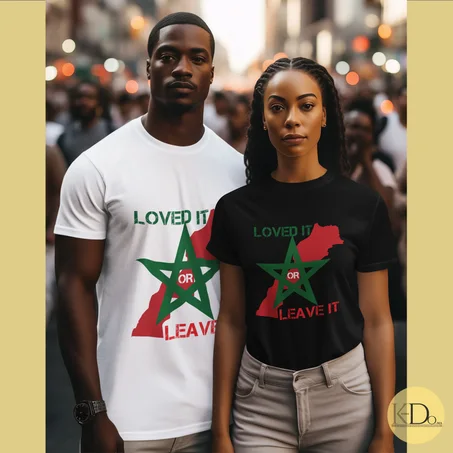 MOROCCO LOVED IT OR LEAVE IT _ T-shirt 100% Cotton