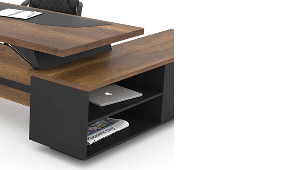 Bureau pegasus forme L 2400*1800*750