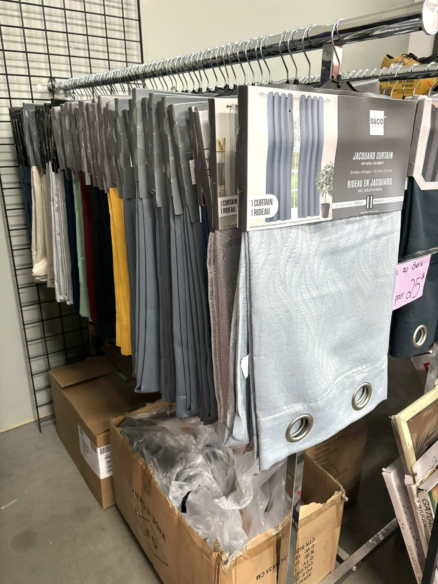 rideaux opaque velours