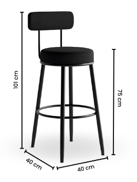 Chaise AM Tabouret C1