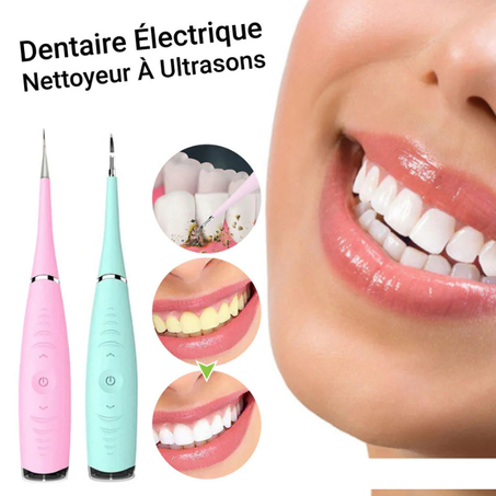 منظف أسنان كهربائي بالموجات فوق الصوتية