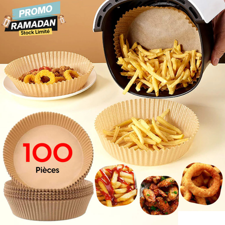 ورق خبز مخصص للقلايات الهوائية 100قطعة