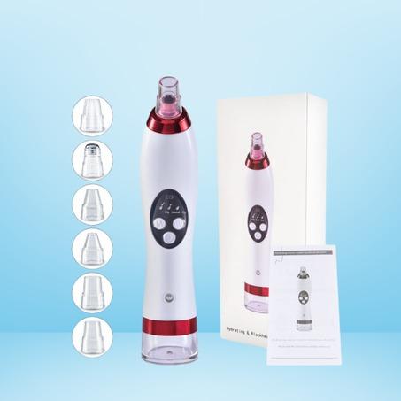 جهاز شفط الرؤوس السوداء المحسّن – منظف المسام وترطيب البشرة