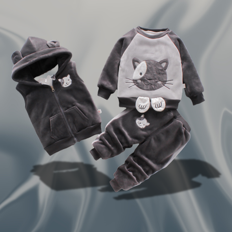 طقم شتوي للأطفال