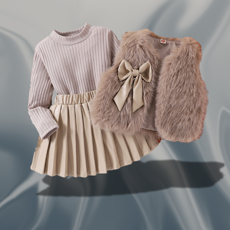 طقم بناتي شتوي