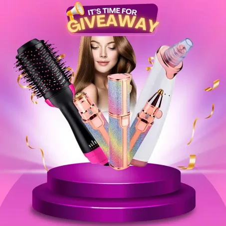 مجموعة العناية بالشعر والبشرة