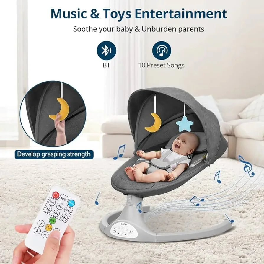 كرسي اطفال كهربائي هزاز