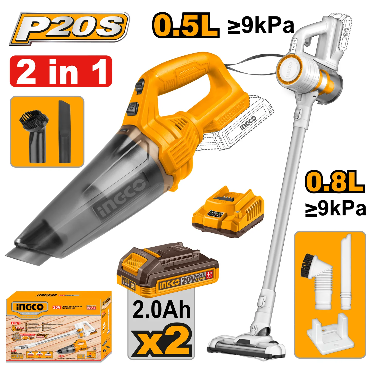 Kit d’aspirateur sans fil COSLI29832