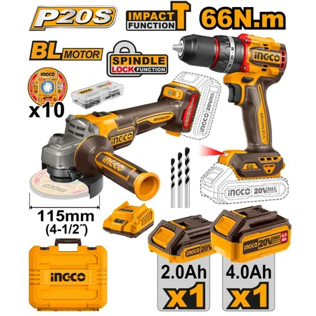 Lithium-ion Cordless 2 Piece Combo Kit CKLI20273