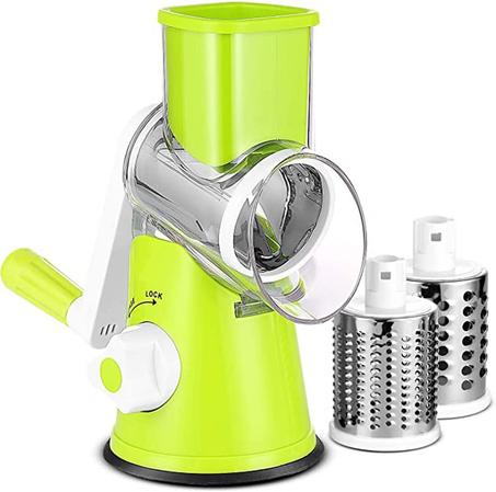 مجموعة ادوات تقطيع الخضار من 4 قطع 3 في 1 بتصميم محمول ومخصص للفاكهة والخضروات والجبن والمكسرات