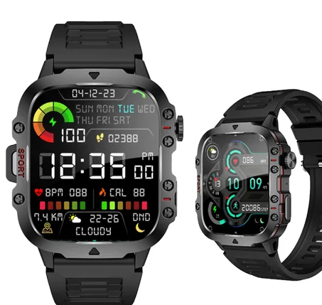Montre connectée pour homme LIGE Bw0667, appel Bluetooth, fitness, horloge, 3ATM IP68, étanche à l'eau,