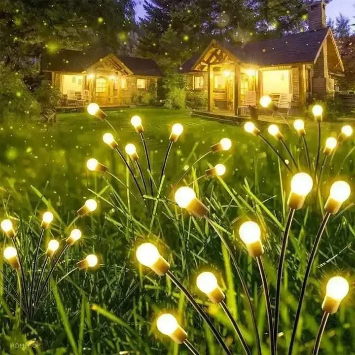 Solar Outdoor Garden Lights — أضواء حديقة خارجية تعمل بالطاقة الشمسية