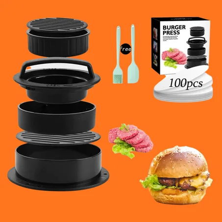 مكبس برغر غير لاصق