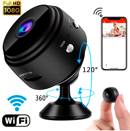 كاميرا واي فاي صغيرة عالية الدقة 1080 بكسل