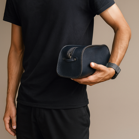 Pochette en cuir véritable – Chic et moderne