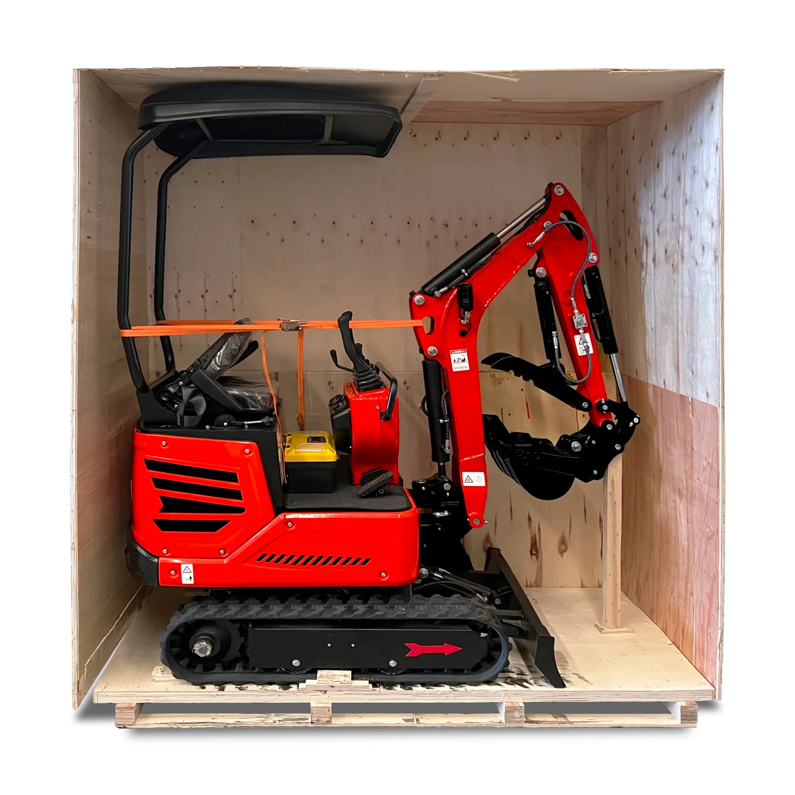 Mini Compact Excavator HONDA GX390 Engine, 65.7” Max. Digging Depth, 2100 LBS Operating Weight, MEC10 5.0 (18 reviews)