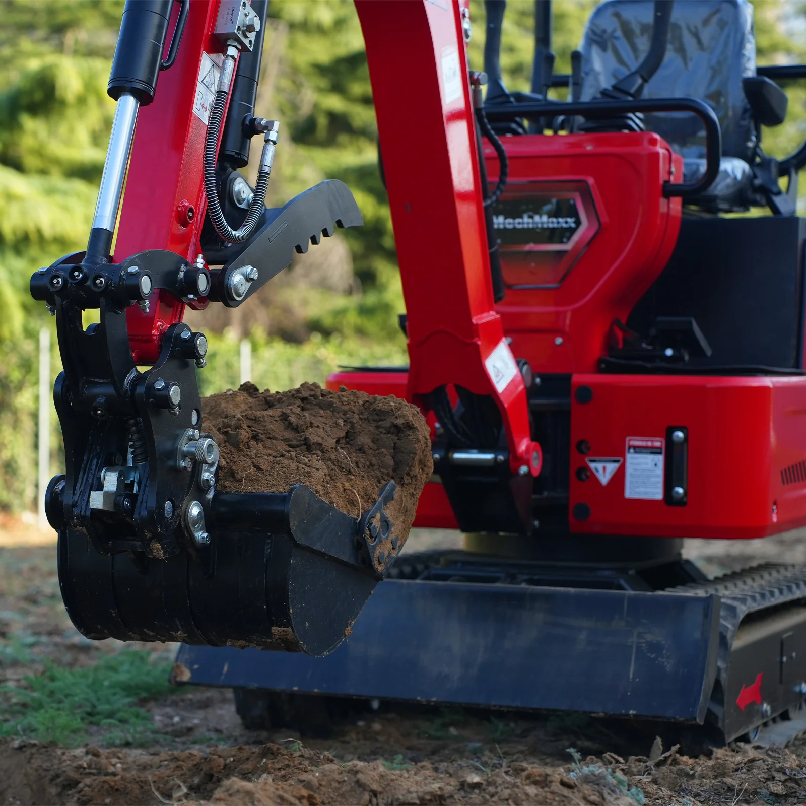 Mini Compact Excavator HONDA GX390 Engine, 65.7” Max. Digging Depth, 2100 LBS Operating Weight, MEC10 5.0 (18 reviews)