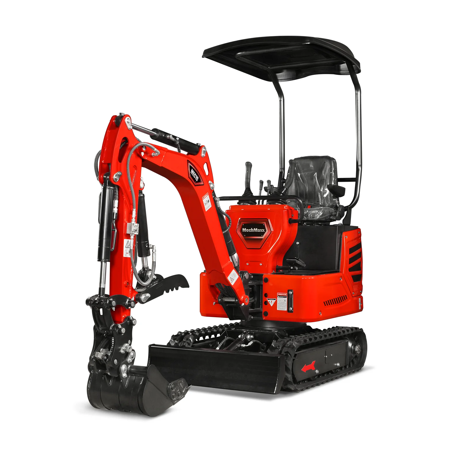 Mini Compact Excavator HONDA GX390 Engine, 65.7” Max. Digging Depth, 2100 LBS Operating Weight, MEC10 5.0 (18 reviews)
