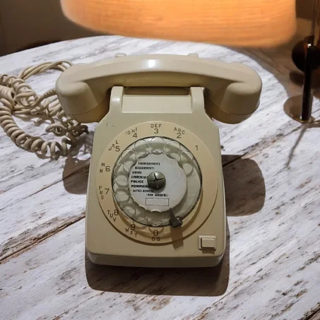 Téléphonne à Cadran Années 80