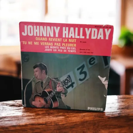 Vinyle 45T Johnny Hallyday