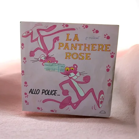Vinyle 45T La panthère rose